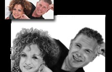 Portrettekening van uw foto op A3 liggend met 2 personen.