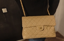 Chanel vintage jumbo tas 
