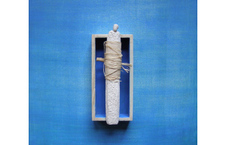 gecombineerd werk (keramiek/acryl/hout  op plaat) - Linda Bouter