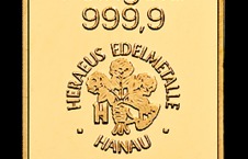 1g Gold Bullion | Heraeus Gold Bar