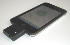 GPS adapter for iPod touch of iPhone
