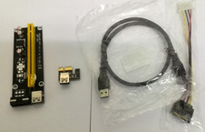 Usb pci-e risers 50 cm sata powerd Miningshop.nl