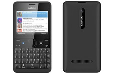 Nokia Asha 210, 1 x gebruikt zonder doos. incl lader