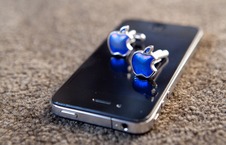 Apple - Manchetknopen - Cufflinks - ipad iphone 3 4 4s 5 5s