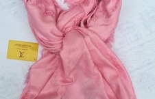 Louis Vuitton Sjaal/ Omslagdoek Roze