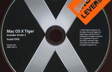 Mac OSX Tiger 10.4 PowerPC Installatie DVD, Powerbook G4 G5