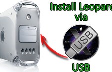 Installeer OS X Leopard 10.5.6 via USB-Stick, Intel+PowerMac