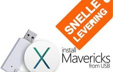 Installeer Mac OS X Mavericks 10.9.5, OSX via USB zonder DVD!!