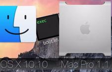 Installeer Mac OS X Yosemite 10.10.5 op een MacPro1,1/2,1