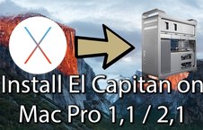 MacPro1,1/2,1 OSX El Capitan USB installer, inclusief update